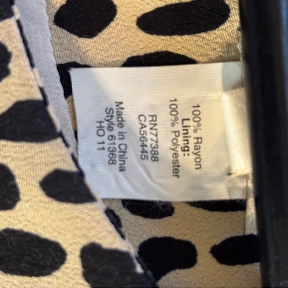 J CREW Leopard lined midi dress size 2 - Picture 7 of 7